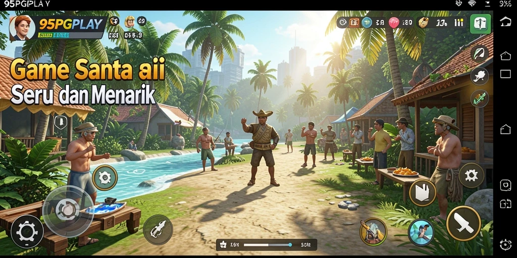 Tampilan gameplay 95PGPLAY yang menarik dan menyenangkan.
