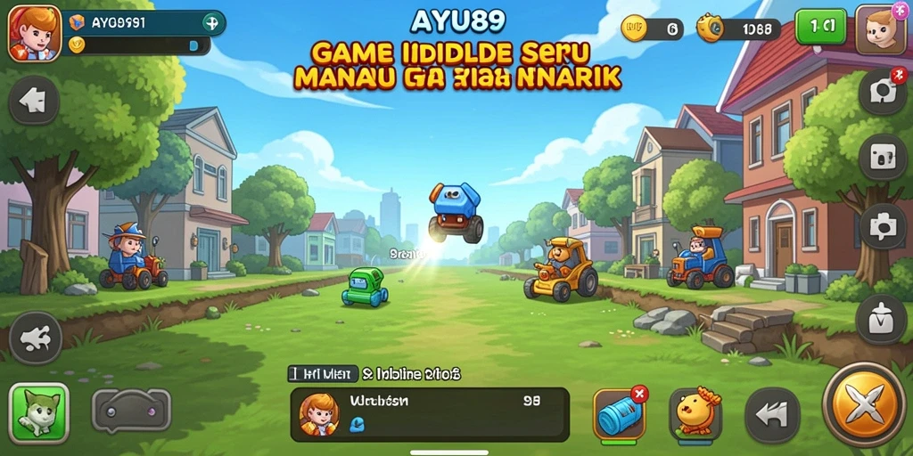 Tangkapan layar dari gameplay AYU89 yang menarik dan interaktif.