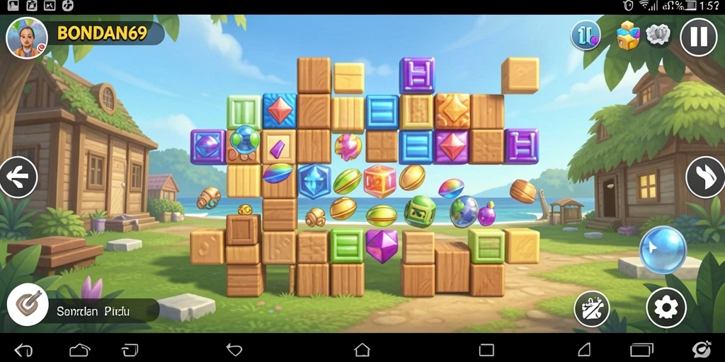 Gameplay BONDAN69 yang menantang dan seru.