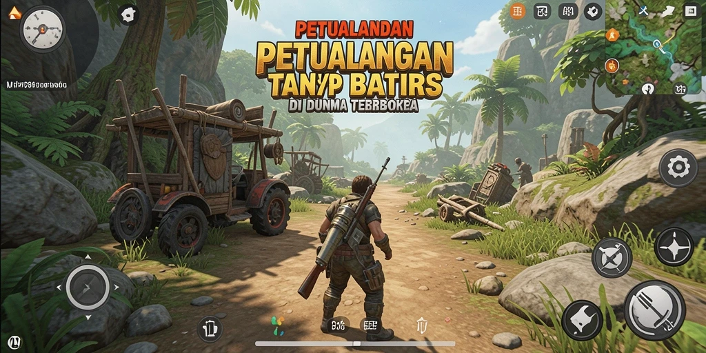 Screenshot gameplay <strong>MVP789</strong> menampilkan petualangan seru di dunia terbuka.
