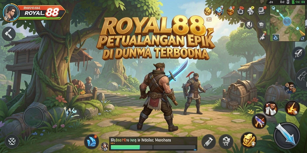 Tampilkan gameplay menarik di dunia terbuka ROYAL88.